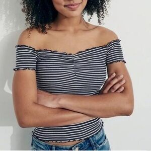 Hollister Off The Shoulder Top